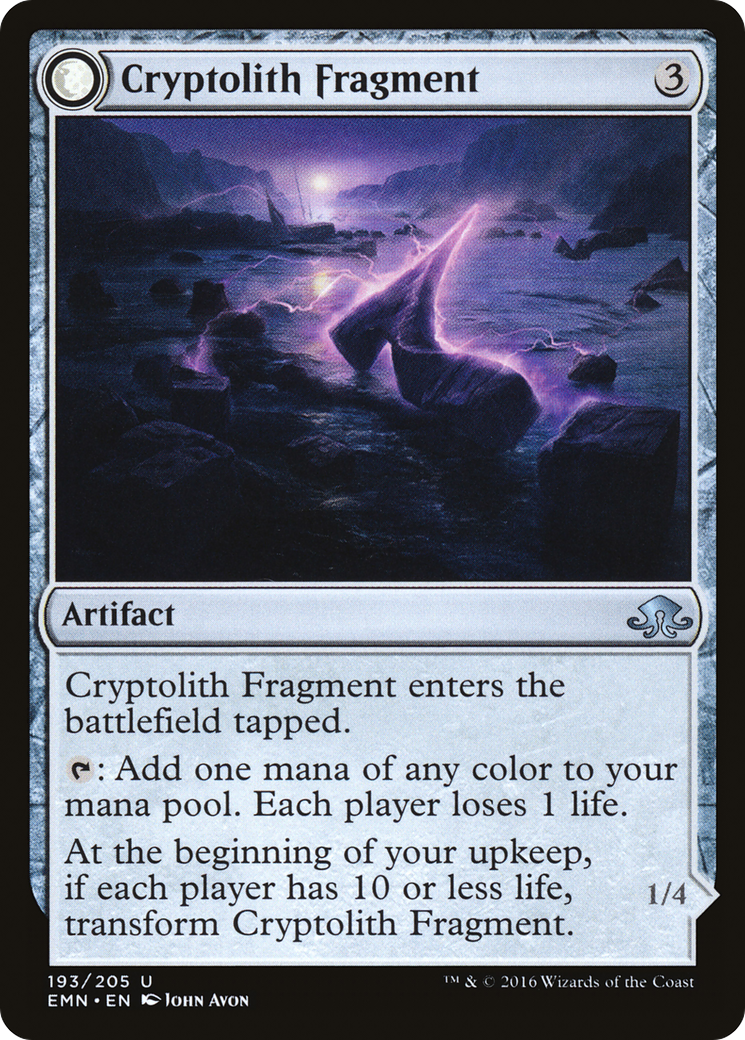 {C} Cryptolith Fragment // Aurora of Emrakul [Eldritch Moon][EMN 193] - Misty Mountain Games