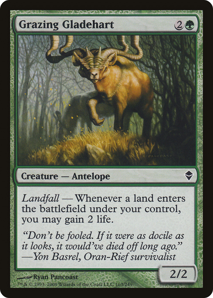 {C} Grazing Gladehart [Zendikar][ZEN 163]