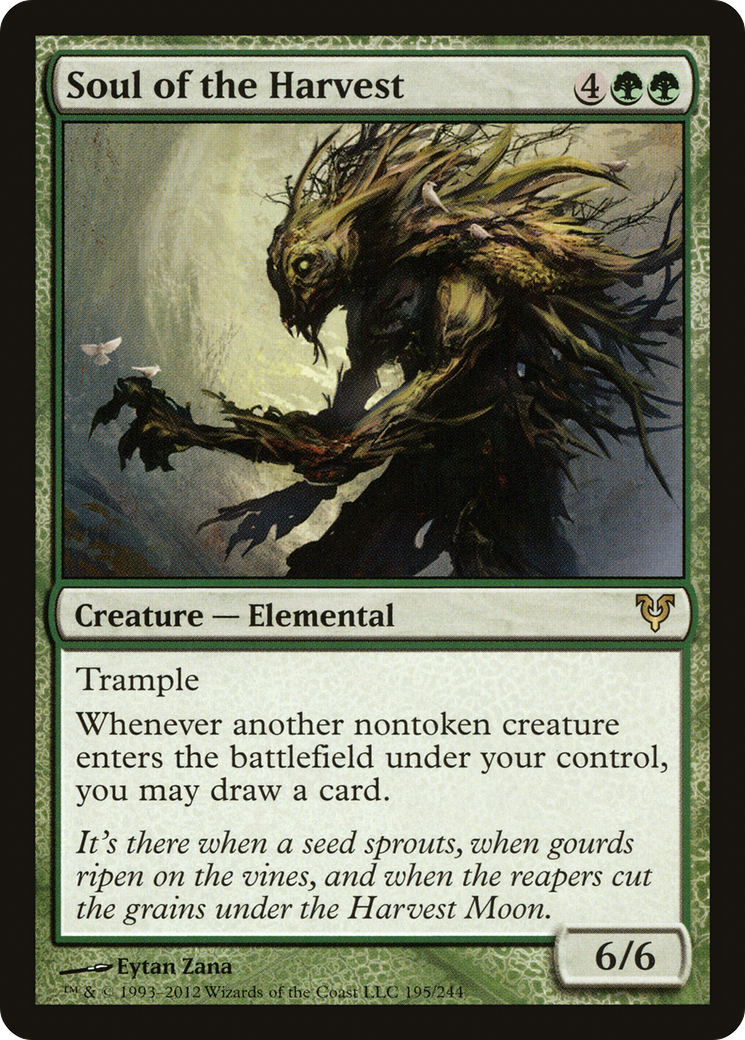 {R} Soul of the Harvest [Avacyn Restored][AVR 195]