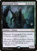 {R} Daemogoth Titan (Promo Pack) [Strixhaven: School of Mages Promos][PP STX 174]