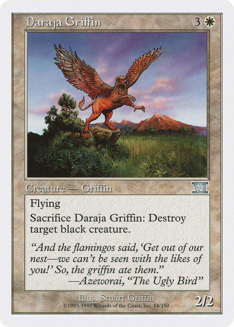 {C} Daraja Griffin [Classic Sixth Edition][6ED 014]