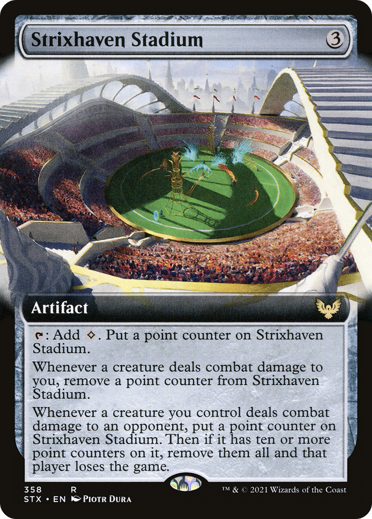 {R} Strixhaven Stadium (Extended Art) [Strixhaven: School of Mages][STX 358]