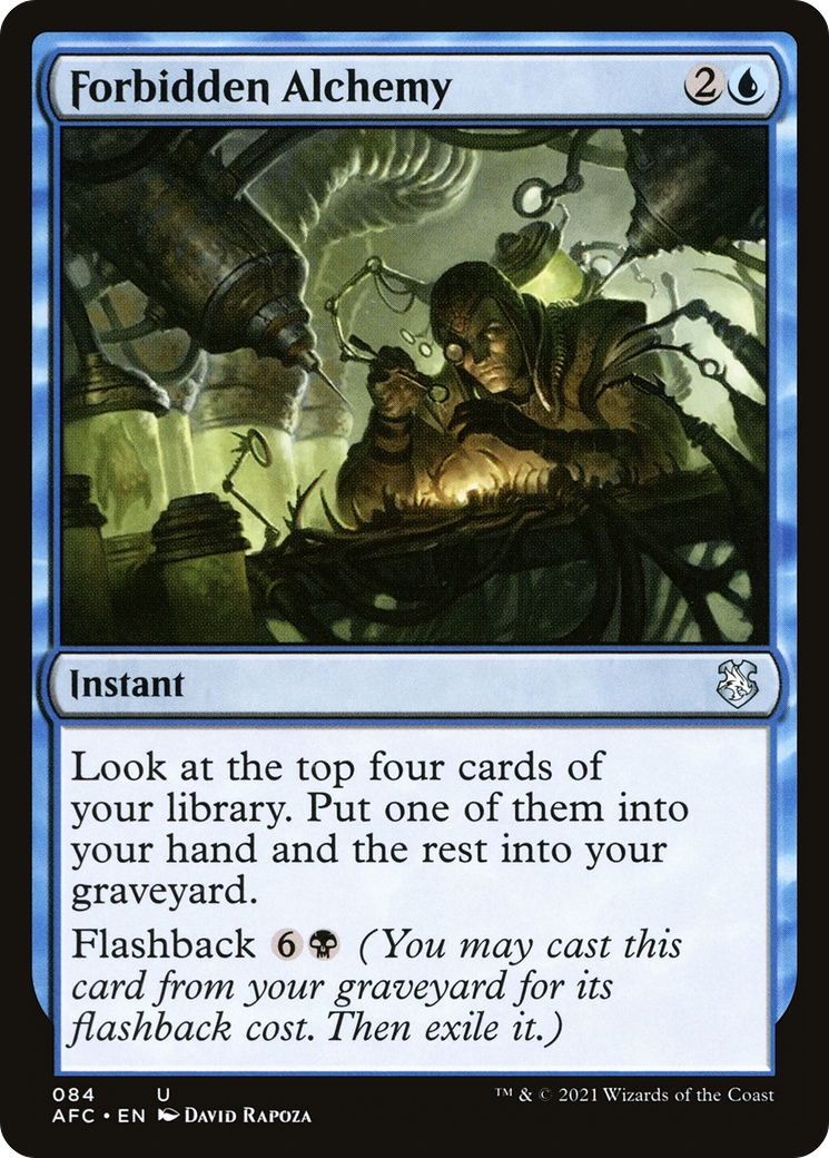 {C} Forbidden Alchemy [Dungeons & Dragons: Adventures in the Forgotten Realms Commander][AFC 084]