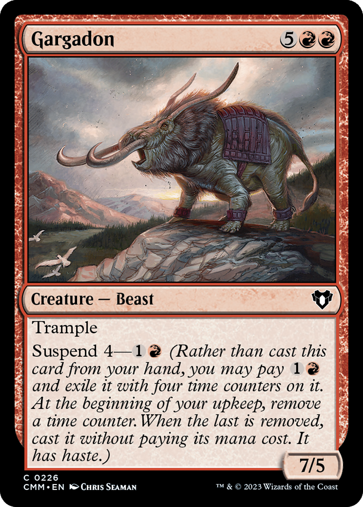 {C} Gargadon [Commander Masters][CMM 226]