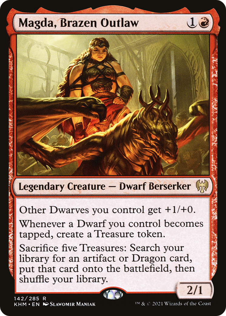 {R} Magda, Brazen Outlaw [Kaldheim][KHM 142]