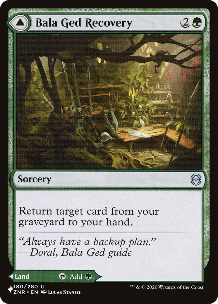 {C} Bala Ged Recovery // Bala Ged Sanctuary [Secret Lair: From Cute to Brute][LS ZNR 160]