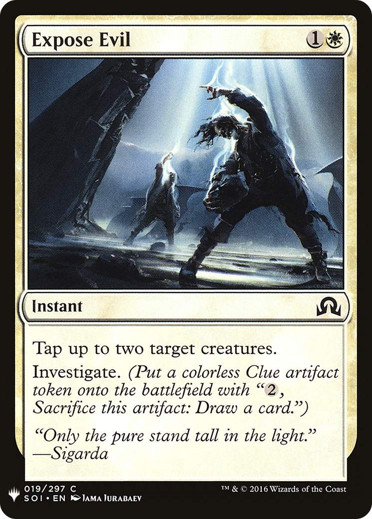{C} Expose Evil [Mystery Booster][LS SOI 019]