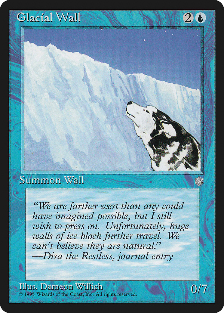 {C} Glacial Wall [Ice Age][ICE 071]