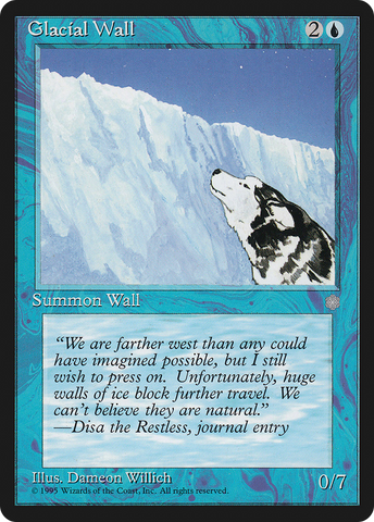 {C} Glacial Wall [Ice Age][ICE 071]
