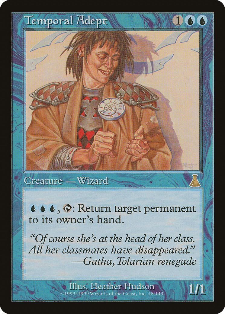 {R} Temporal Adept [Urza's Destiny][UDS 048] - Misty Mountain Games