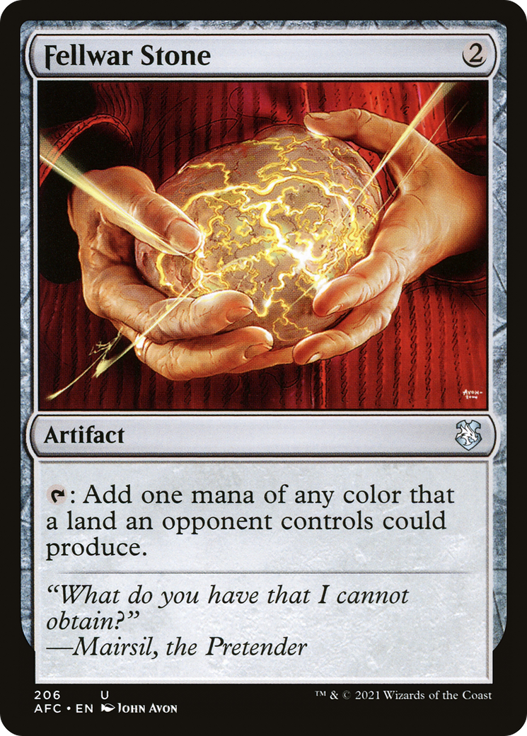 {C} Fellwar Stone [Dungeons & Dragons: Adventures in the Forgotten Realms Commander][AFC 206]