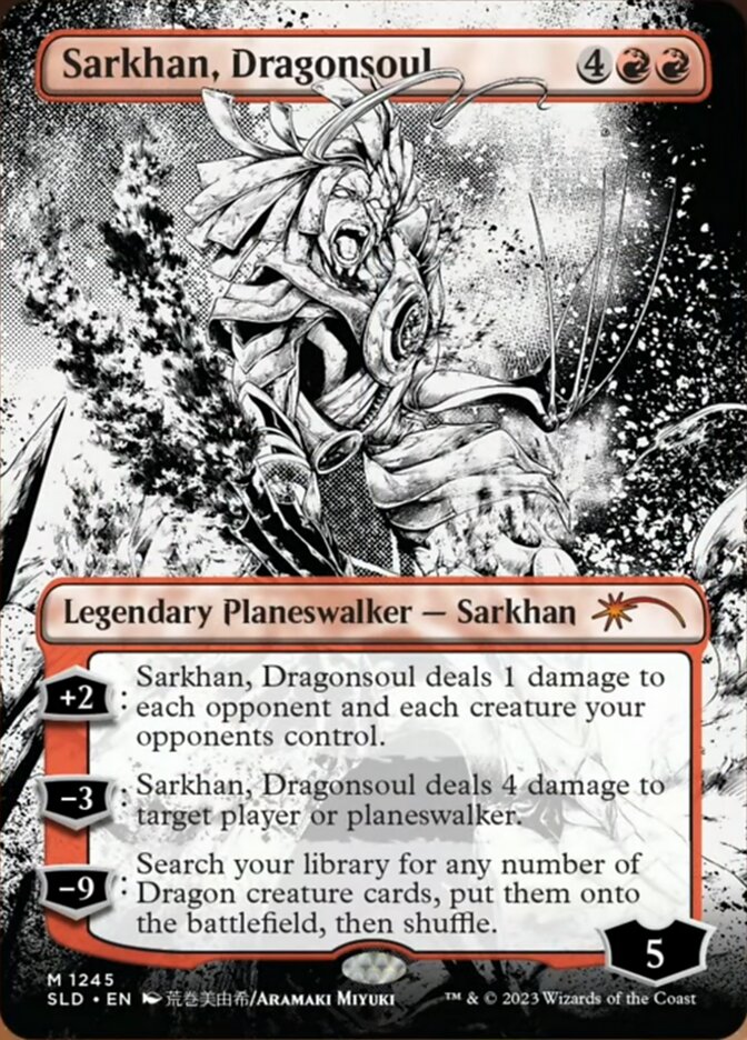 {R} Sarkhan, Dragonsoul (Borderless) [Secret Lair Drop Series][SLD 1245]
