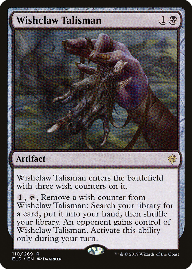{R} Wishclaw Talisman [Throne of Eldraine][ELD 110]