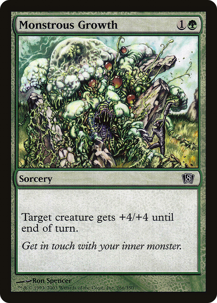 {C} Monstrous Growth [Eighth Edition][8ED 266]