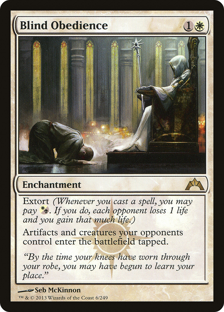 {R} Blind Obedience [Gatecrash][GTC 006]