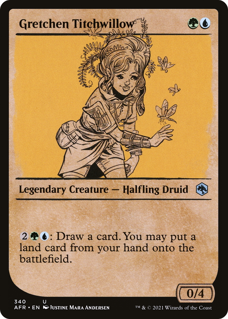 {C} Gretchen Titchwillow (Showcase) [Dungeons & Dragons: Adventures in the Forgotten Realms][AFR 340]