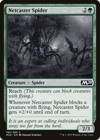 {C} Netcaster Spider [Core Set 2020][M20 184]