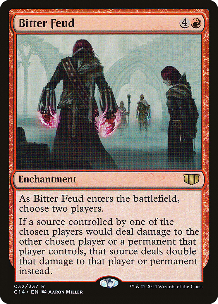 {R} Bitter Feud [Commander 2014][C14 032]