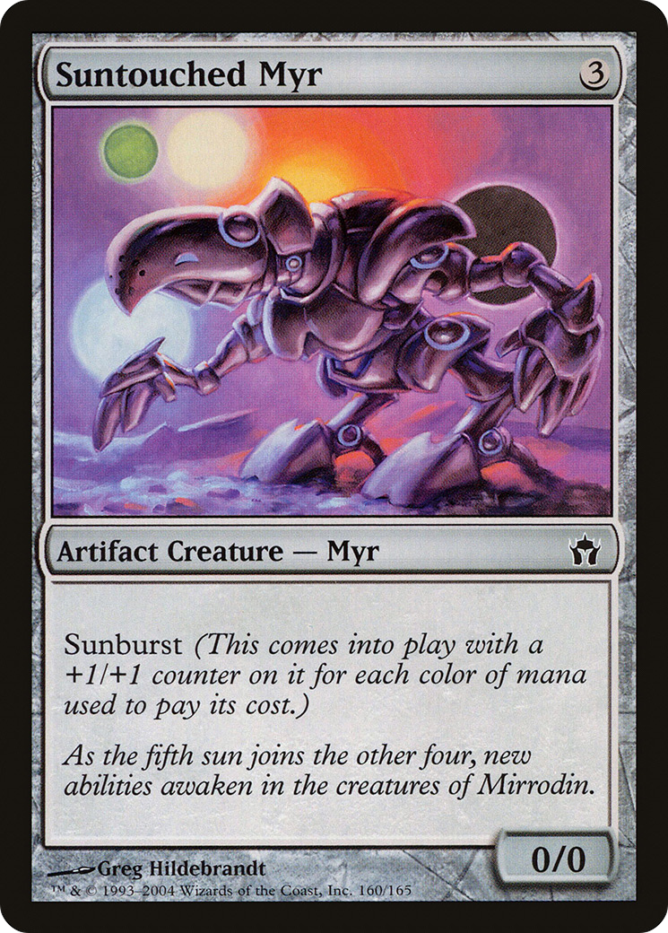 {C} Suntouched Myr [Fifth Dawn][5DN 160] - Misty Mountain Games