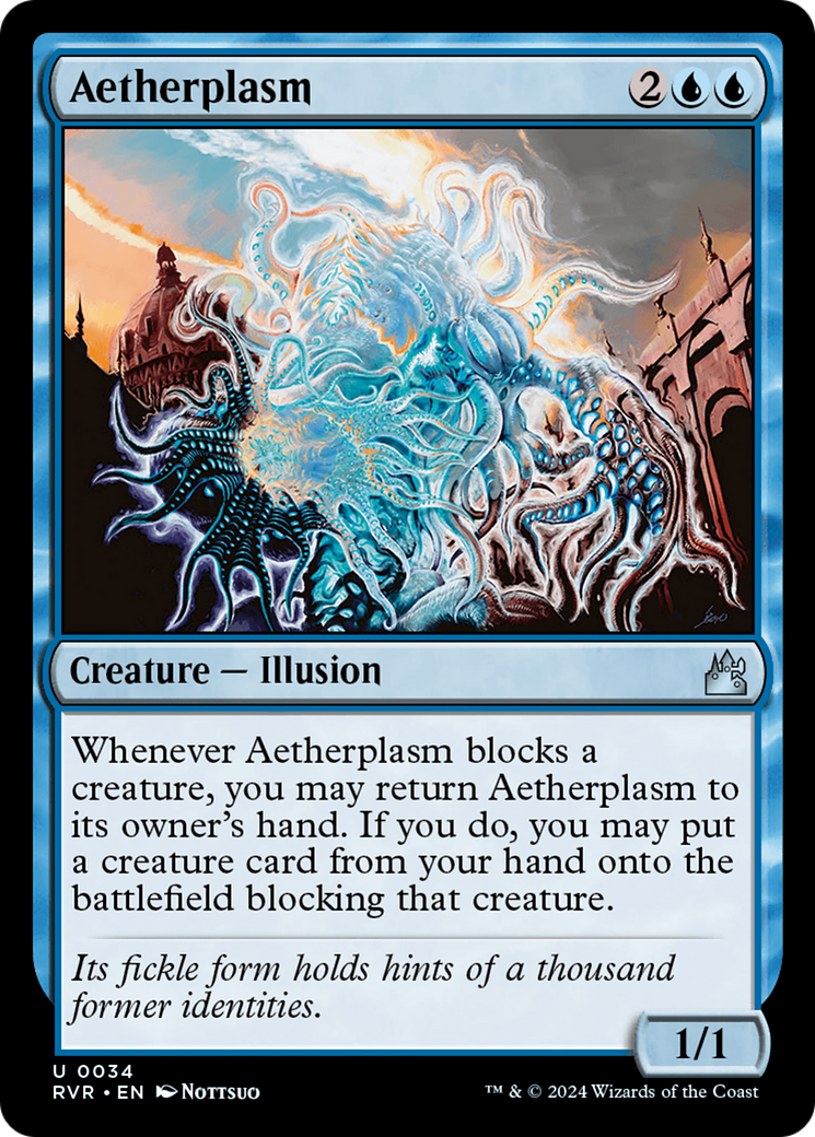 {C} Aetherplasm [Ravnica Remastered][RVR 034]
