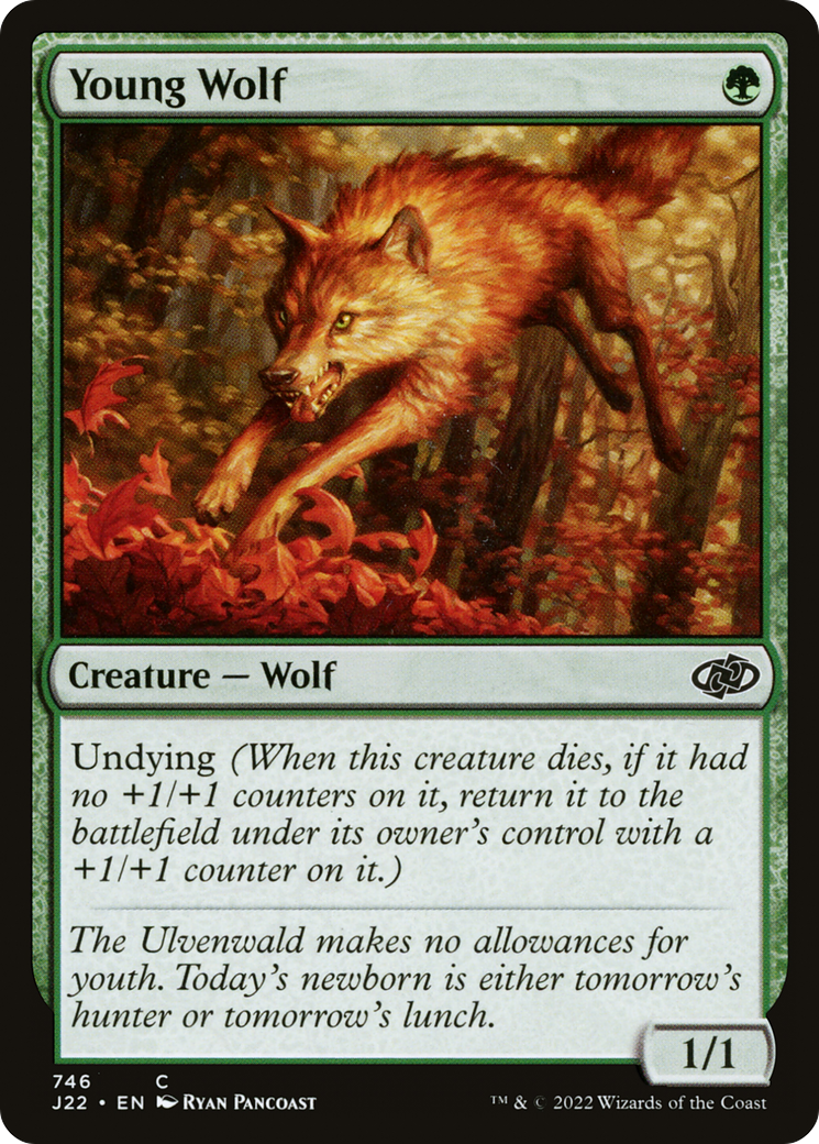 {C} Young Wolf [Jumpstart 2022][J22 746]