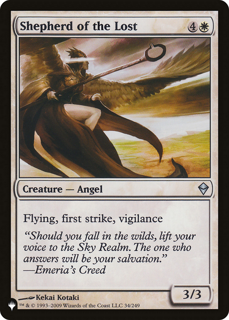 Shepherd of the Lost [LIST 34/249]