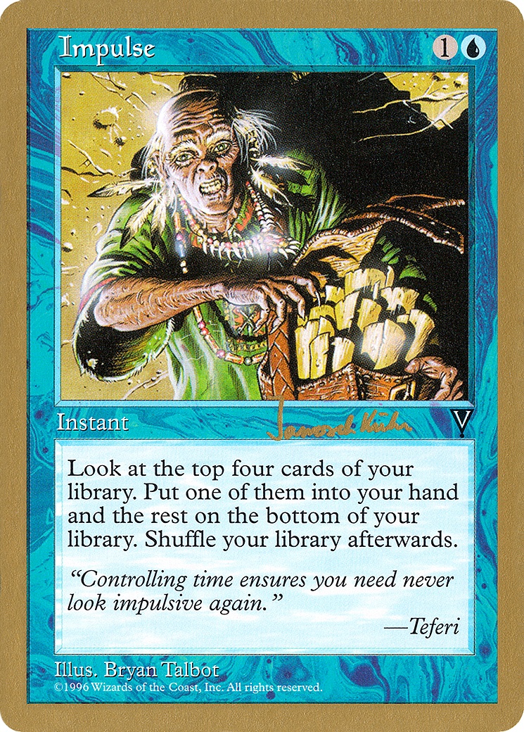 {C} Impulse (Janosch Kuhn) [World Championship Decks 1997][GB WC97 JK34]