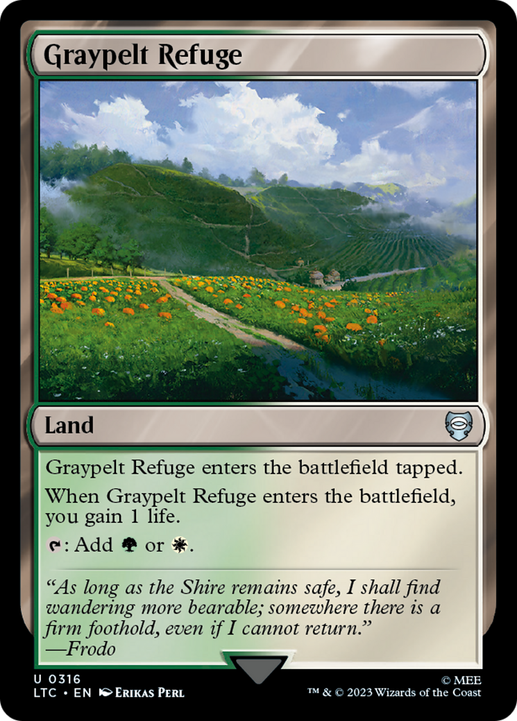 {C} Graypelt Refuge [The Lord of the Rings: Tales of Middle-Earth Commander][LTC 316]