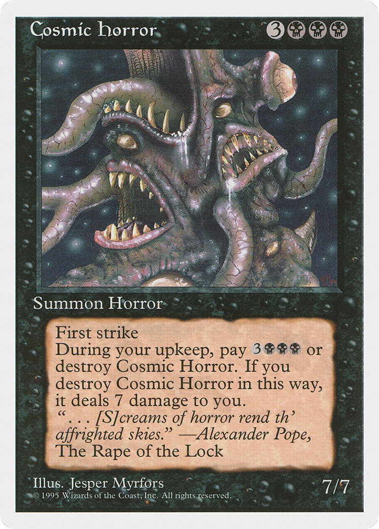 {R} Cosmic Horror [Fourth Edition][4ED 126]