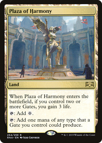 {R} Plaza of Harmony [Ravnica Allegiance][RNA 254]