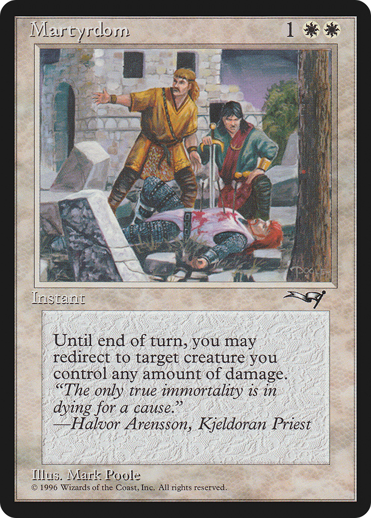 {C} Martyrdom (Sword Drawn) [Alliances][ALL 10B]