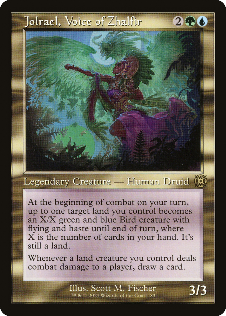 {R} Jolrael, Voice of Zhalfir (Retro) [March of the Machine: The Aftermath][MAT 083]