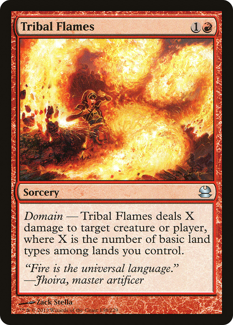 {C} Tribal Flames [Modern Masters][MMA 138] - Misty Mountain Games