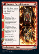 {C} Kumano Faces Kakkazan // Etching of Kumano [Kamigawa: Neon Dynasty][NEO 152]