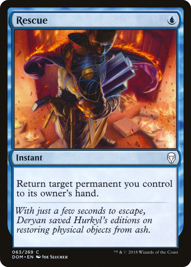 {C} Rescue [Dominaria][DOM 063]
