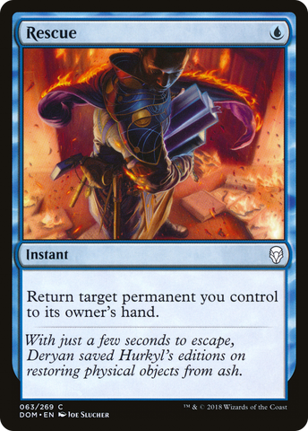 {C} Rescue [Dominaria][DOM 063]