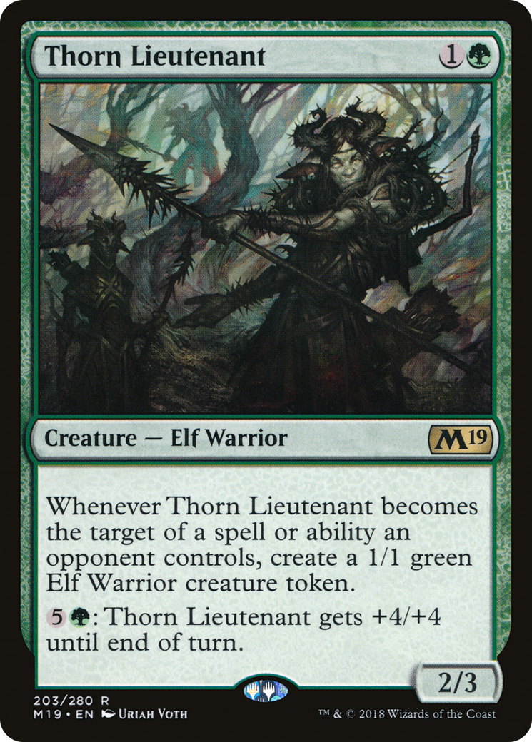 {R} Thorn Lieutenant [Core Set 2019][M19 203] - Misty Mountain Games