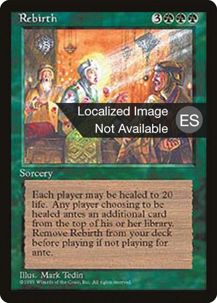 {F} Rebirth [Fourth Edition (Foreign Black Border)][FBB 4ED 267]
