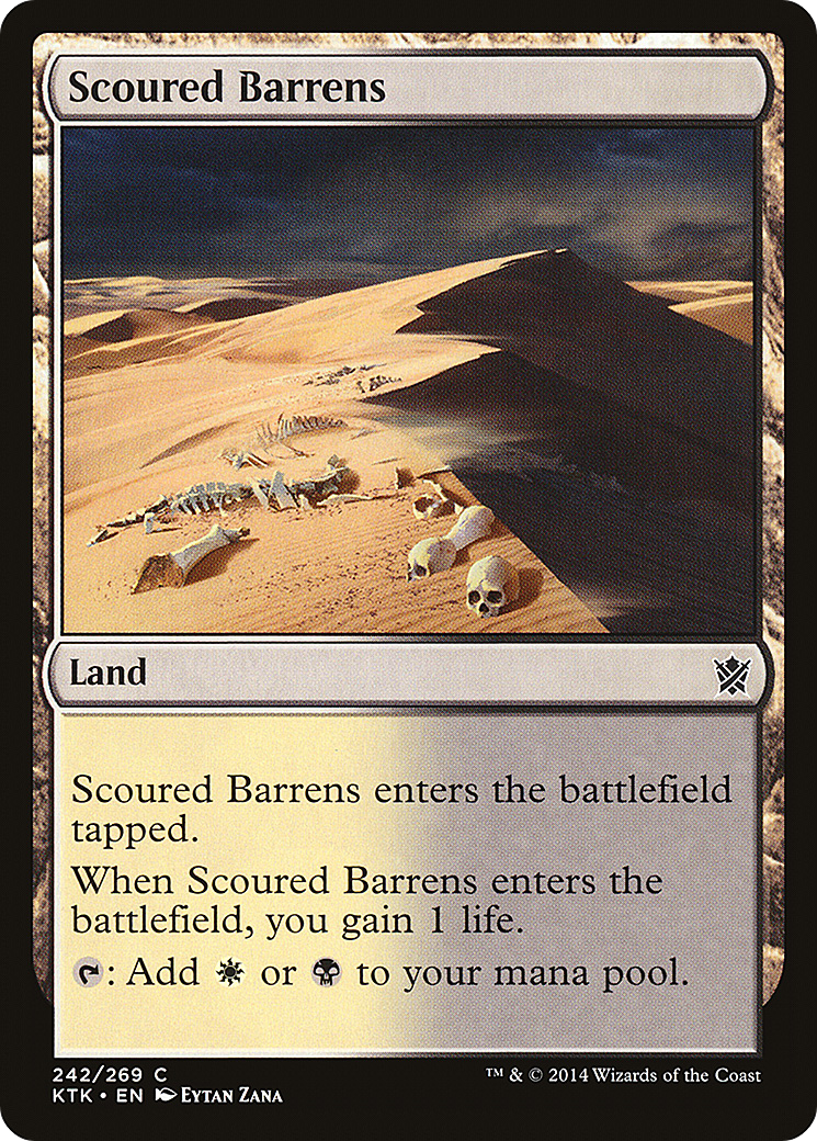 {C} Scoured Barrens [Khans of Tarkir][KTK 242] - Misty Mountain Games