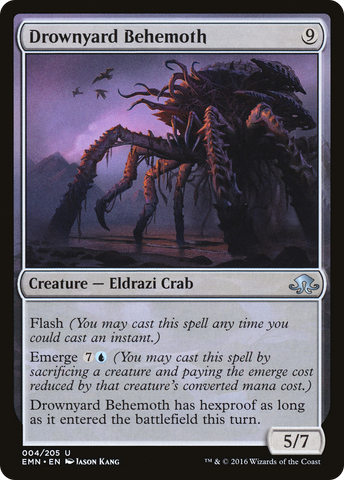 {C} Drownyard Behemoth [Eldritch Moon][EMN 004]
