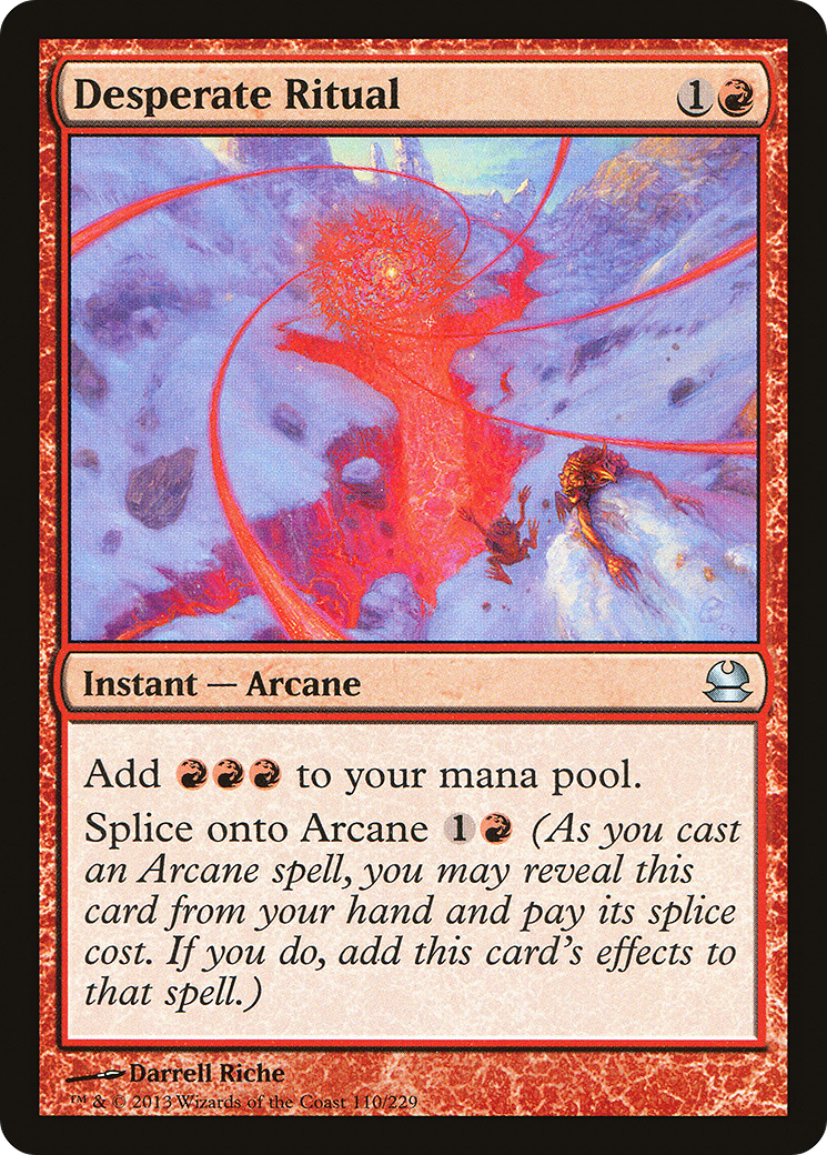 {C} Desperate Ritual [Modern Masters][MMA 110]