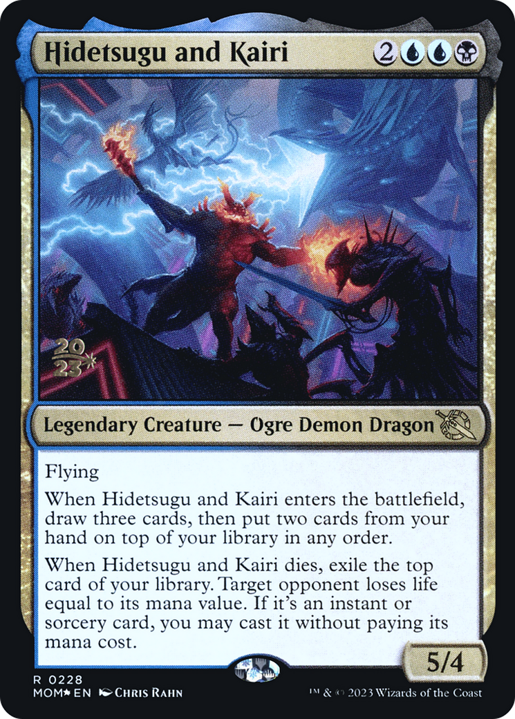 {R} Hidetsugu and Kairi [March of the Machine Prerelease Promos][PR MOM 228]