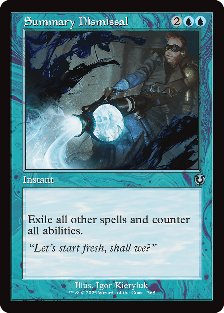 {C} Summary Dismissal (Retro Frame) [Innistrad Remastered][INR 368]