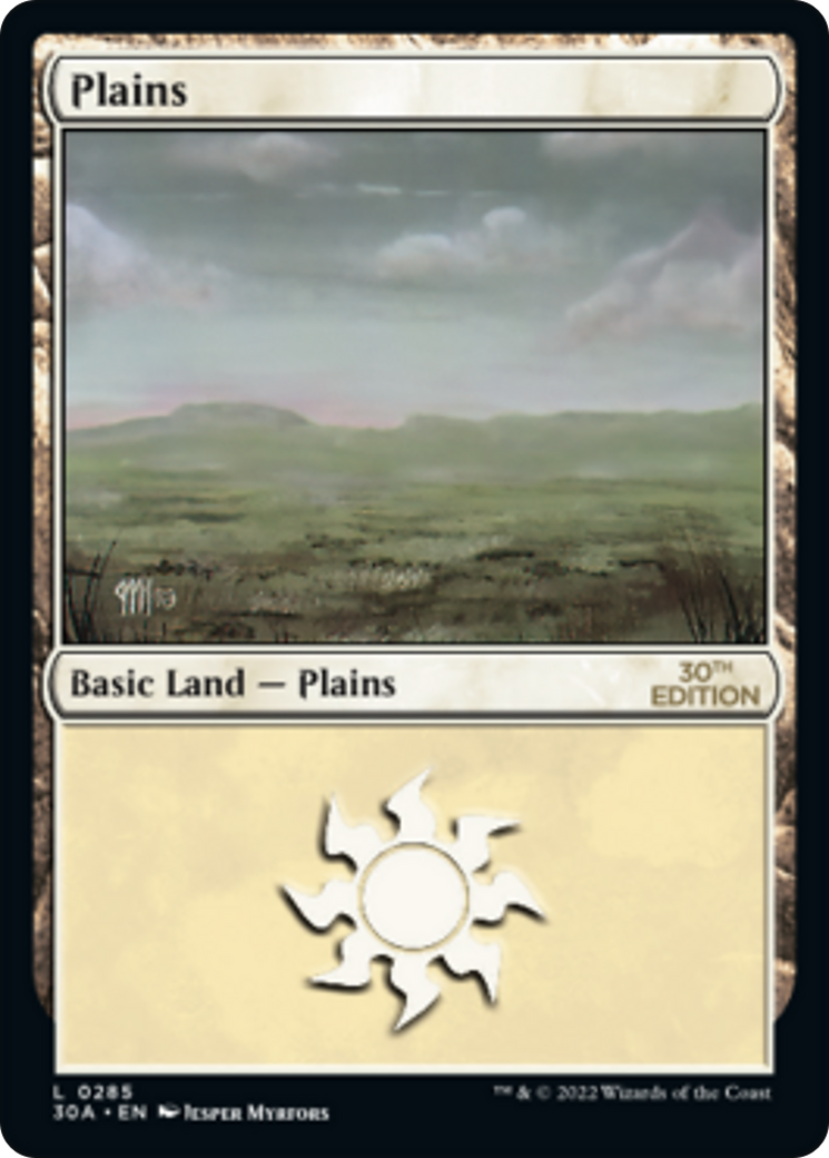 {B} Plains (285) [30th Anniversary Edition][30A 285]