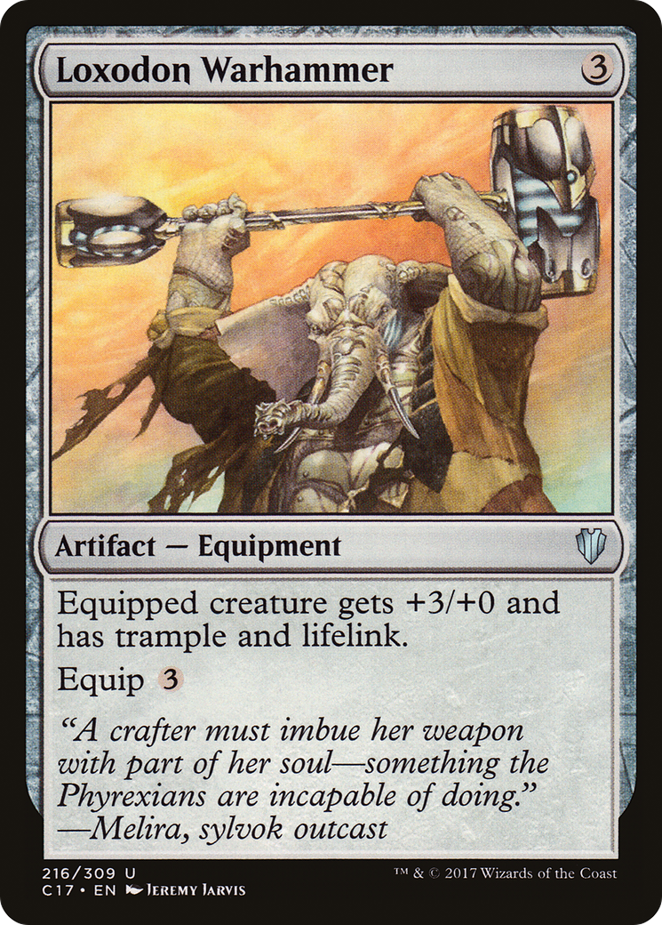 {C} Loxodon Warhammer [Commander 2017][C17 216]