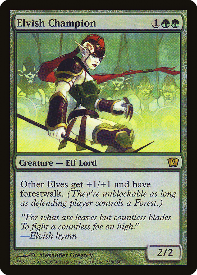 {R} Elvish Champion [Ninth Edition][9ED 238]