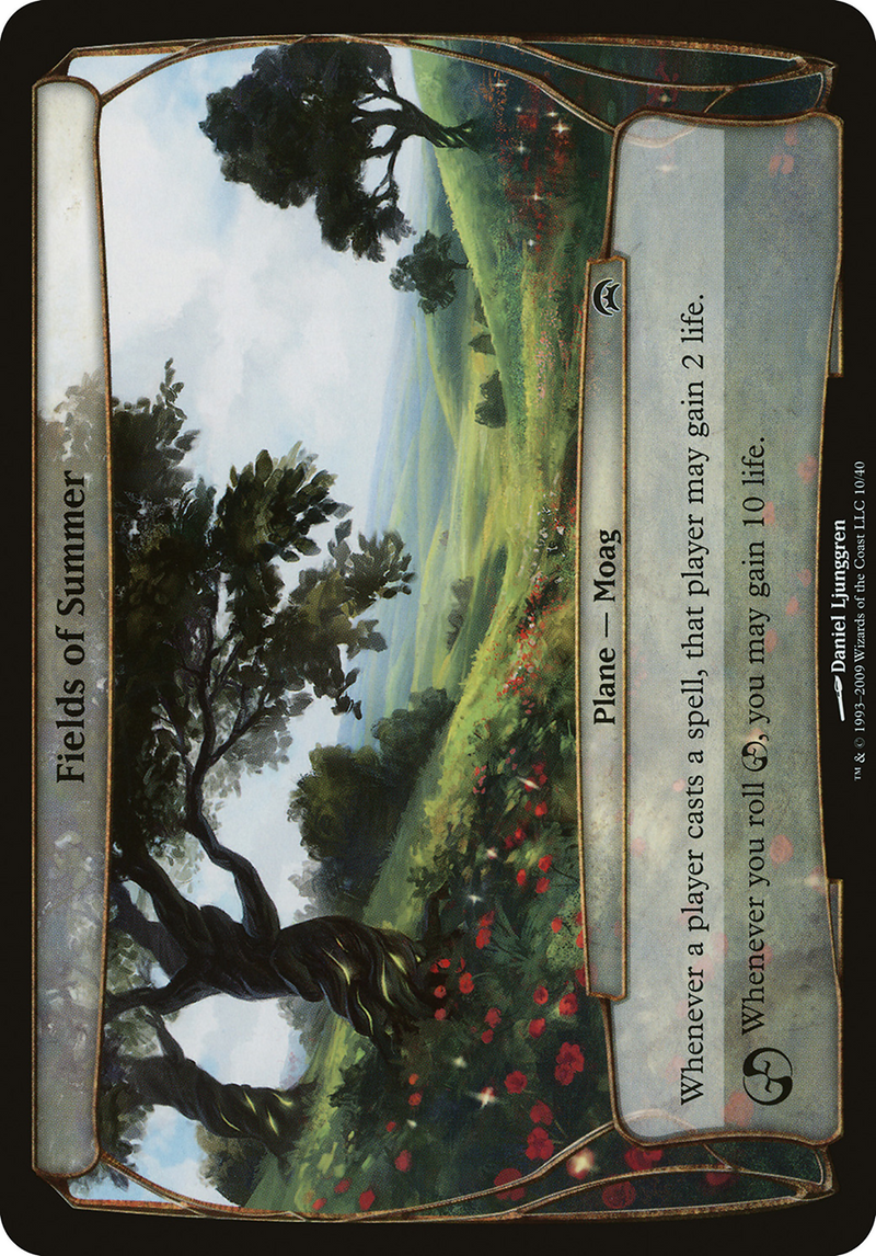 {O} Fields of Summer (Planes) [Planechase Planes][OVR HOP 010]
