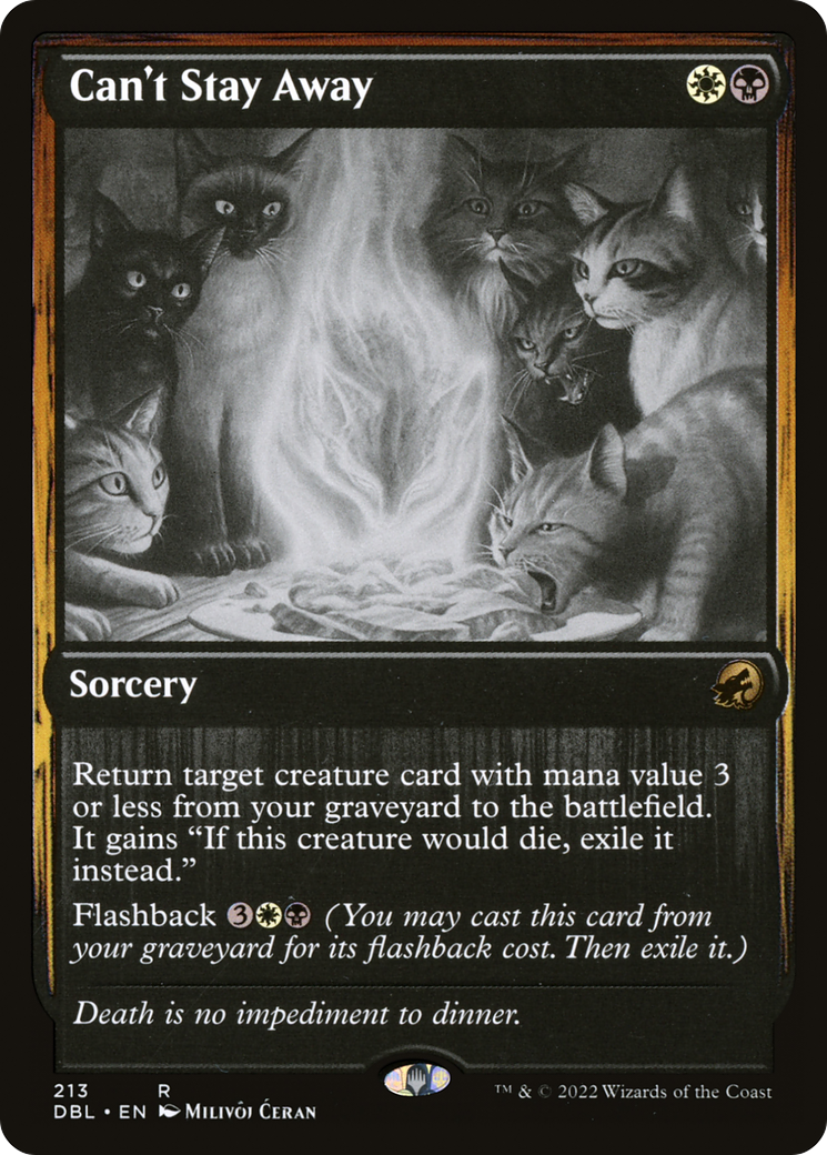 {R} Can't Stay Away [Innistrad: Double Feature][DBL 213]