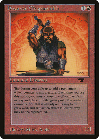 {C} Dwarven Weaponsmith [Antiquities][ATQ 025]