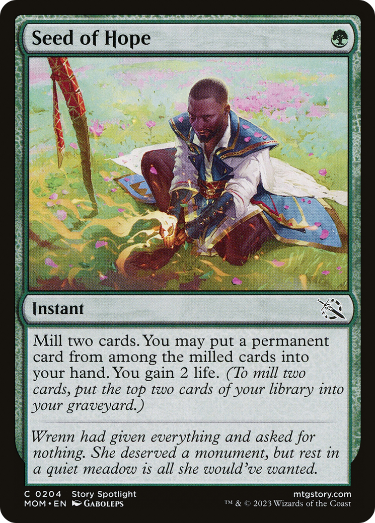 {C} Seed of Hope [March of the Machine][MOM 204]
